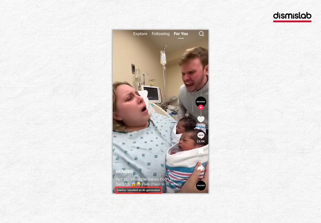 সন্তান কালো হওয়ায় স্ত্রীকে সন্দেহ করছে স্বামী এমন দাবিতে এআই ভিডিও সত্যি বলে গণমাধ্যমে প্রচার - ফ্যাক্টচেক