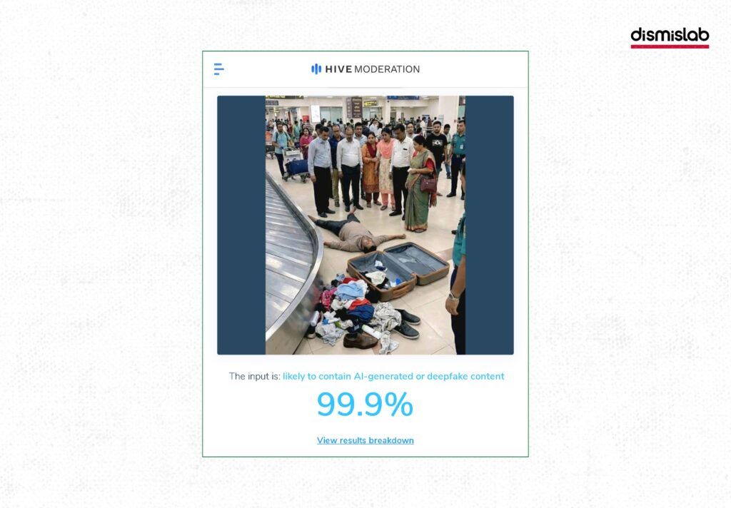 Factcheck-ai-images-airport-loot-claim