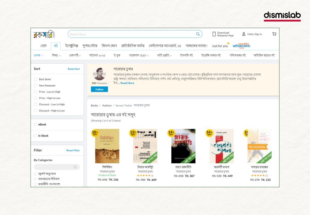 Fact-check of the claim that NCP leader Mohammad Golam Sarwar Tushar has no published books
