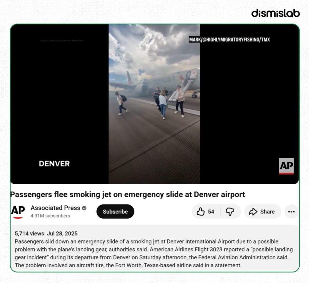 Fact-check: Old US airport fire video falsely shared as Iranian attack on Israel’s Ben Gurion Airport, showing Denver International Airport landing gear incident.