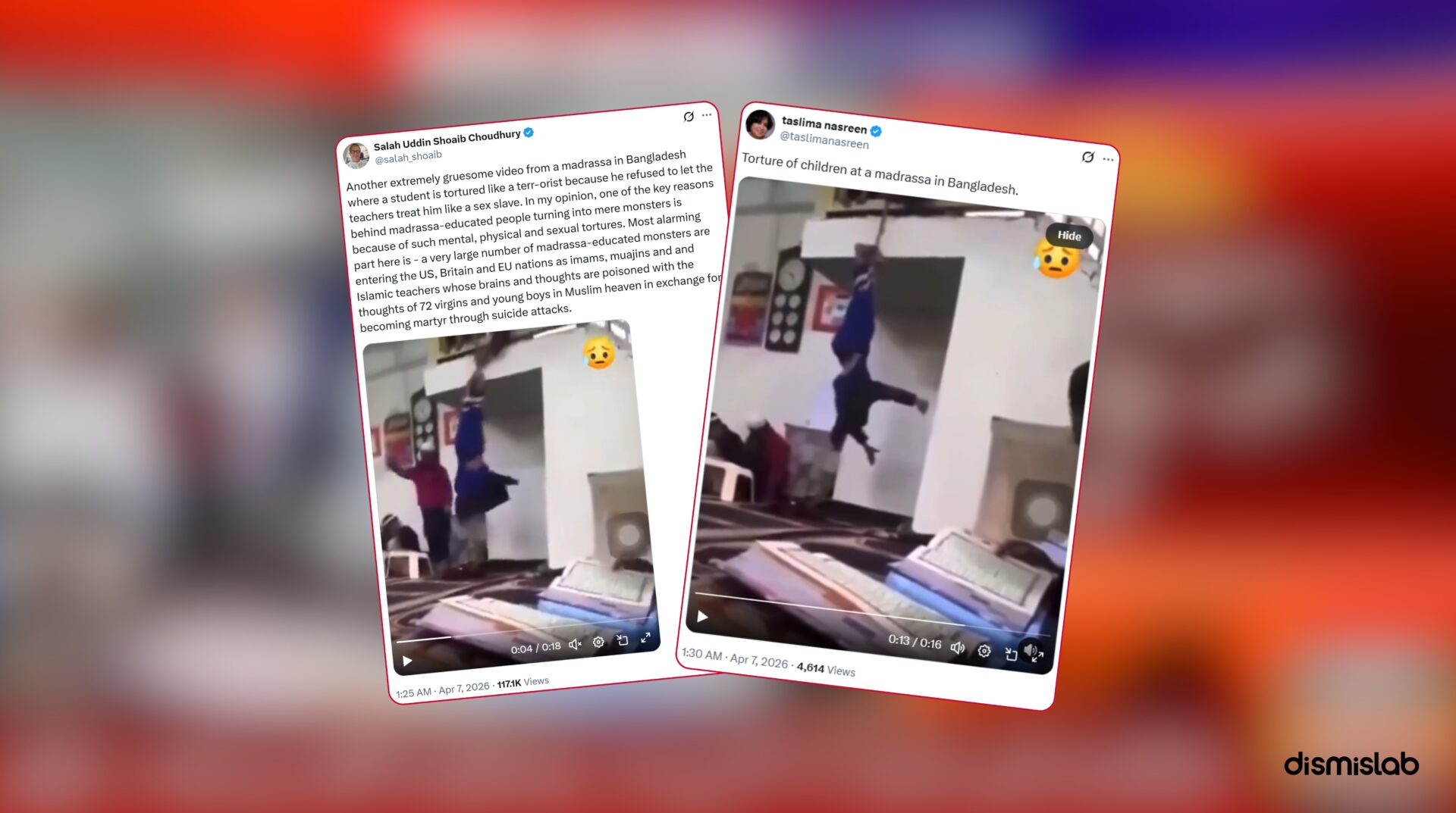 Fact-check: Viral video falsely claimed to show child abuse in a Bangladeshi madrasa actually depicts a 2019 incident from Rawalpindi, Pakistan