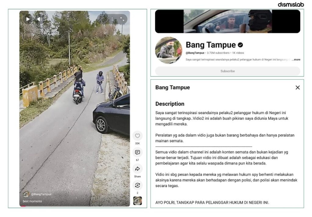 ফ্যাক্টচেক ইন্দোনেশিয়ার সাজানো নাটকের দৃশ্য ছড়িয়ে বলা হচ্ছে পাহাড়িরা ভয়ংকর