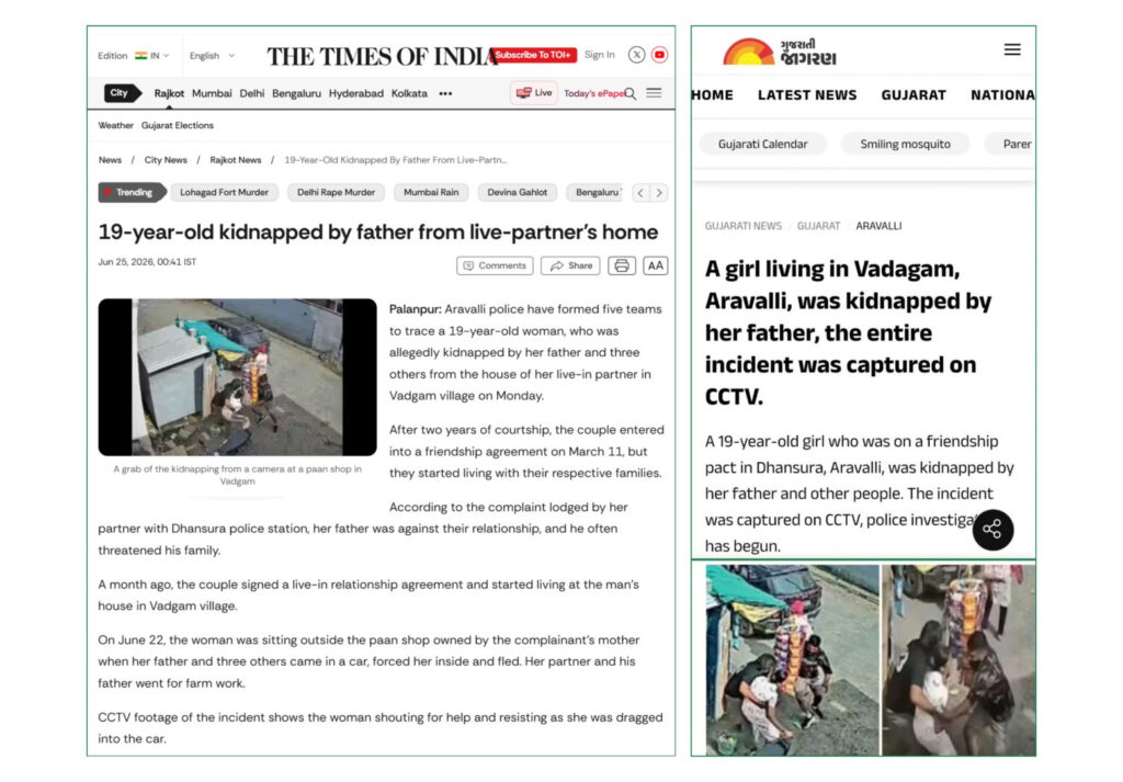 Hindu girl abduction video fact-check